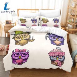 Cartoon Owl Bedding Sets Kids…