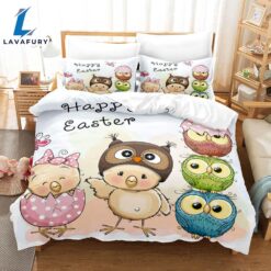 Cartoon Owl Bedding Sets Quilt…