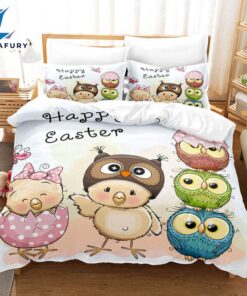 Cartoon Owl Bedding Sets Quilt Cover 11