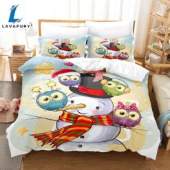 Cartoon Owl Bedding Sets Quilt…