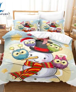 Cartoon Owl Bedding Sets Quilt Cover 4