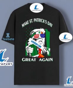 Cheer Beer Make St Patricks Day Great Again Shirt Graphic 2025