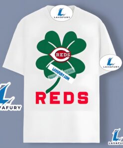 Cincinnati Reds And Happy Shamrock St Patrick Day Shirt Family 2025