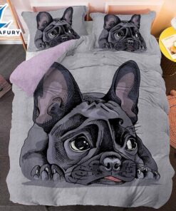 Cute Dog Cartoon Pug Bedding…