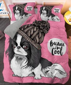 Cute Dog Cartoon Pug Bedding…