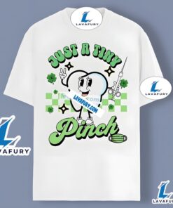 Dentist St Patrick Day Just A Tiny Pinch Mascot Graphic Shirt 2025