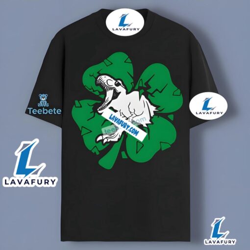 Dinosaur Shamrock With St Patricks Day Classic Shirt 2025