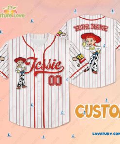 Disney Jessie Toy Story​ Custom Baseball Jersey Baseball Team Outfit