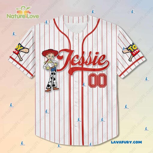 Disney Jessie Toy Story​ Custom Baseball Jersey Baseball Team Outfit