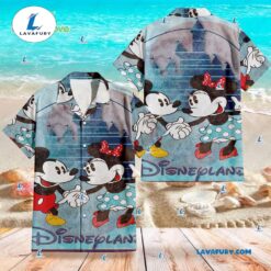 Disney Mickey Minnie Vintage Hawaiian…