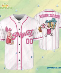 Disney Piglet Custom Baseball Jersey…