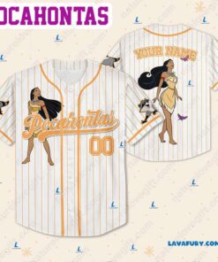 Disney Pocahontas Customized Baseball Jerseys​…