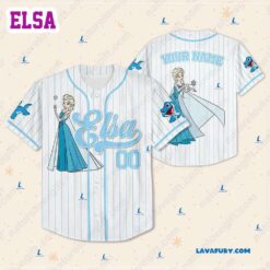 Disney Princess Elsa Customized Baseball…