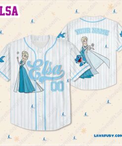 Disney Princess Elsa Customized Baseball…