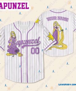 Disney Princess Rapunzel Personalized Baseball…