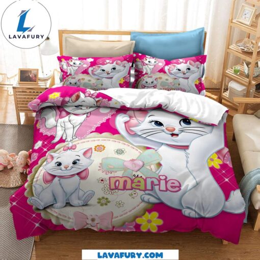 Disney The Aristocats Marie Cat Bedding Sets Quilt Cover V2