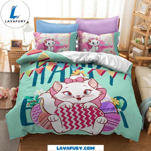 Disney The Aristocats Marie Cat Bedding Sets Quilt Cover V5