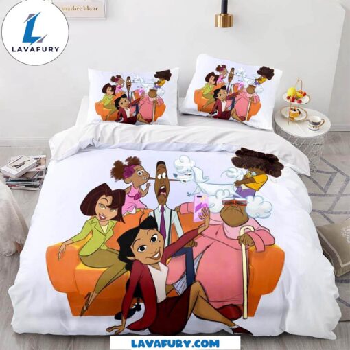 Disney The Proud Family Bedding Set Quilt Duvet Cover Bedding Sets V1