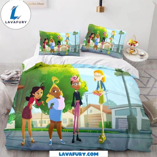 Disney The Proud Family Bedding Set Quilt Duvet Cover Bedding Sets V2