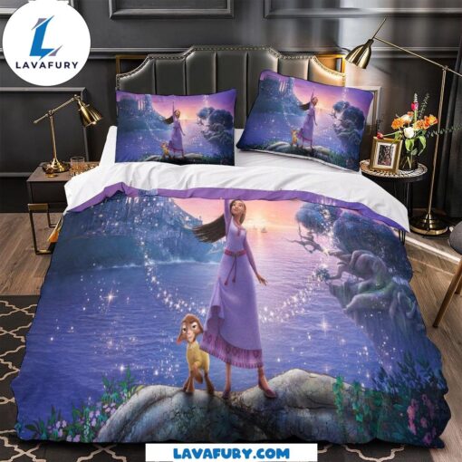 Disney Wish Bedding Set Kids Duvet Cover V4