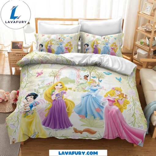 Girls Gift Disney Princess Bedding Set Quilt Cover V2