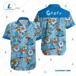 Goofy Hawaiian Shirt Summer Tropical…