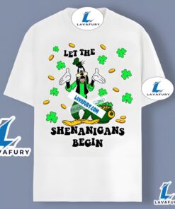 Goofy Let The Shenanigans Begin St Patrick Day Shirt Holiday 2025