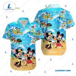 Goofy Mickey Hawaiian Shirt Minnie…