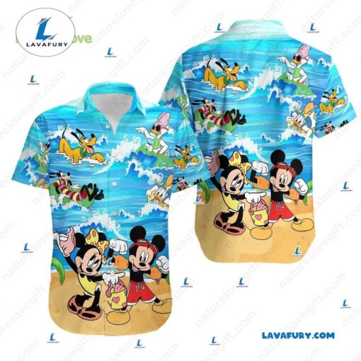 Goofy Mickey Hawaiian Shirt Minnie Summer Trip Disney Aloha Shirts