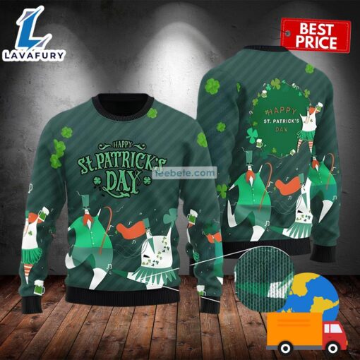 Happy St Patricks Day Green Best Ugly Sweaters 2025