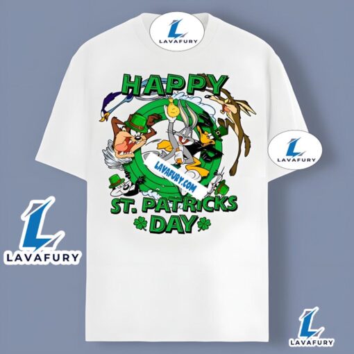 Looney Tunes Characters Happy St Patricks Day Shirt Men Women 2025