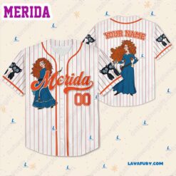 Merida Disney Princess Customized Baseball…