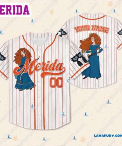 Merida Disney Princess Customized Baseball…