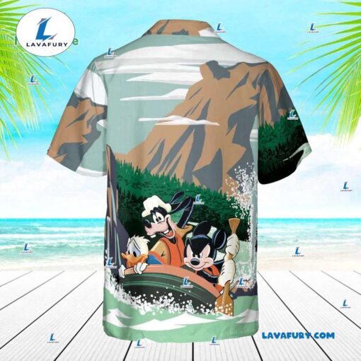 Mickey And Friends Adventure Hawaiian Shirt, Disneyland California Grizzly Peak Vintage Hawaiian Shirt