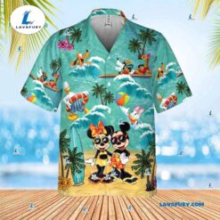 Mickey And Minnie Hawaiian Shirt,…