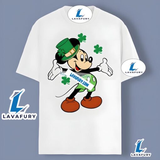 Mickey Mouse And Happy Saint Patricks Day Shirt Men Women 2025