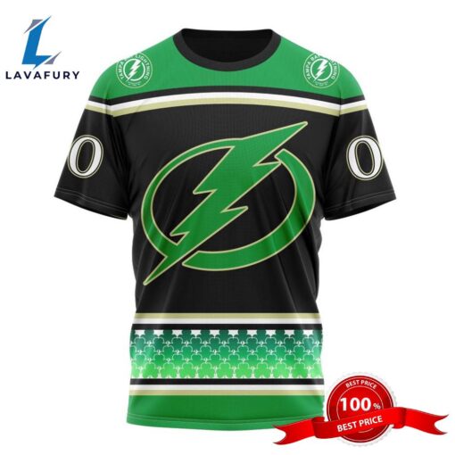 Personalized NHL Tampa Bay Lightning Specialized Hockey Celebrate St Patrick’s Day 3D Shirts