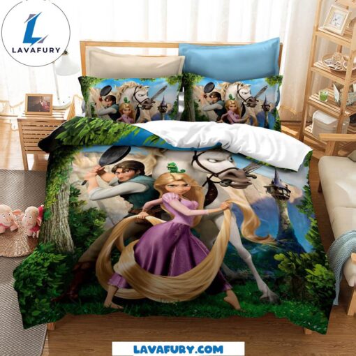 Rapunzel Disney Princess Bedding Set Quilt Cover