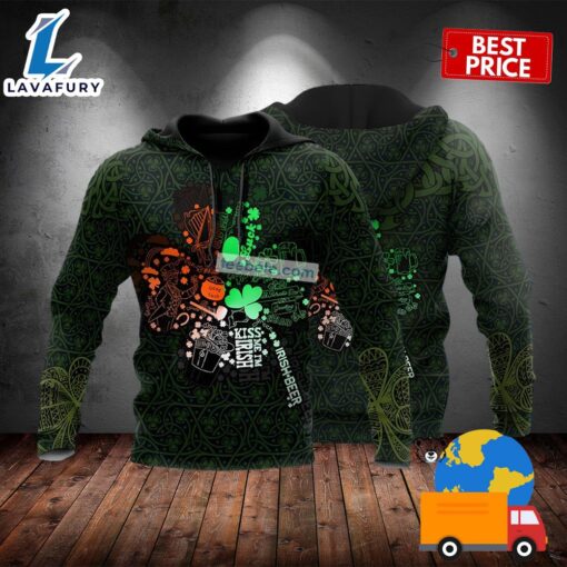 Saint Patrick Drink Beer Green 3D Realistic Hoodie 2025