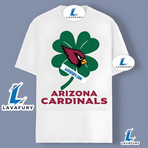 Shamrock Arizona Cardinals St Patrick Day Unisex Shirt 2025