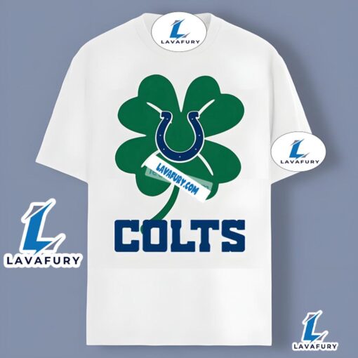 Shamrock Indianapolis Colts Happy St Patrick Day 90S Shirt 2025