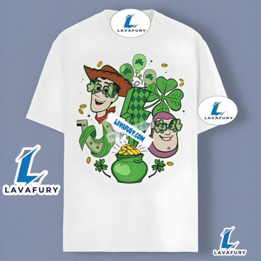 Toy Story Woody With St Patrick Day Unisex Shirt 2025